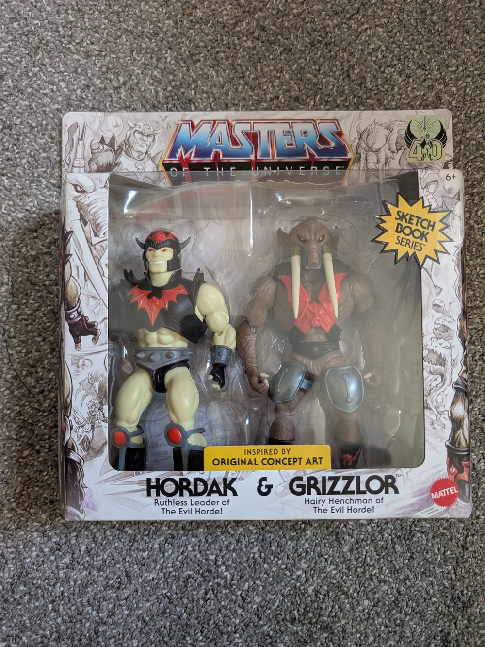 Masters of the Universe Hordak & Grizzlor Action Figure 2-Pack - NIB